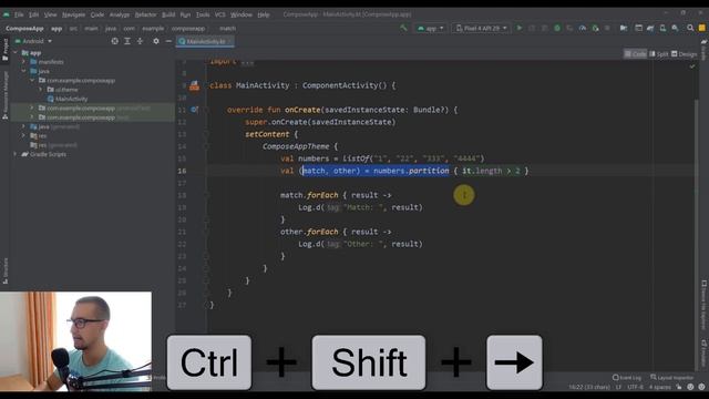 10 Most Useful Coding Shortcuts - Hands on the Keyboard | Android Studio смотреть онлайн