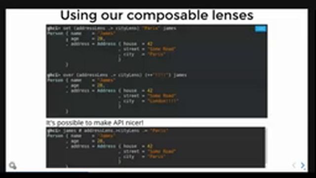10 lecture - Functional programming | Lens; Macros