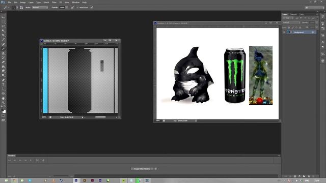 Photoshop Pixel Art Tutorial смотреть онлайн