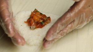 Рецепт жаренных онигири с лососем| Onigiri Salmon Receip