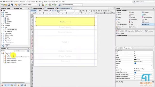 41# Java + Oracle + Jasper Report: Generate a report for location table смотреть онлайн