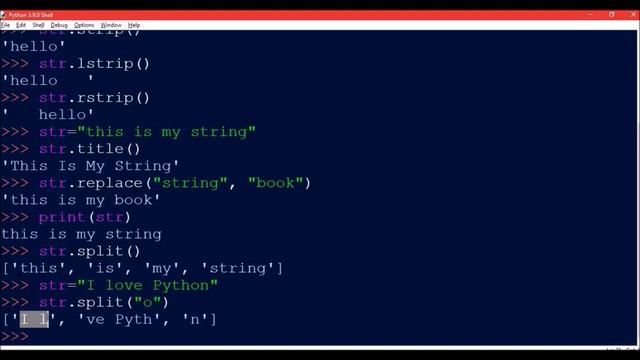 STRINGS IN PYTHON PART 7 смотреть онлайн