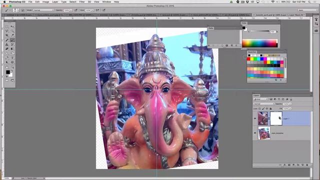 Photoshop Clipping paths - Place in Illustrator - and tracing Part 1 смотреть онлайн