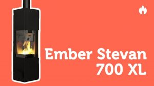 Видео обзор печь камина Ember Stevan 700XL. Внешний вид, характеристики...