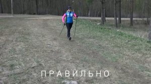 Как правильно ходить с палками.webm