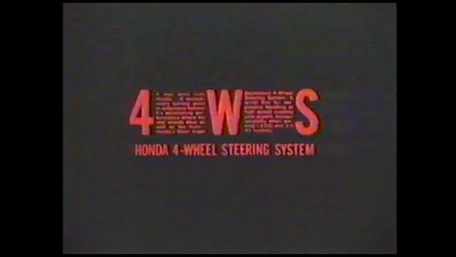 1987-CM HONDA PRELUDE 4WS смотреть онлайн