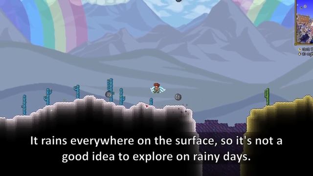 Terrarian's worst nightmare ─ Boulders falling from the sky... смотреть онлайн