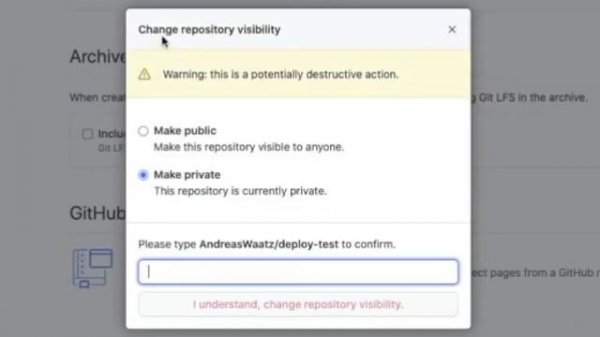 How to Change Github Repository From Private to Public 2020