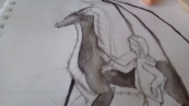 /ART-Dragon / Рисунок дракона Виктора и Ell . смотреть онлайн