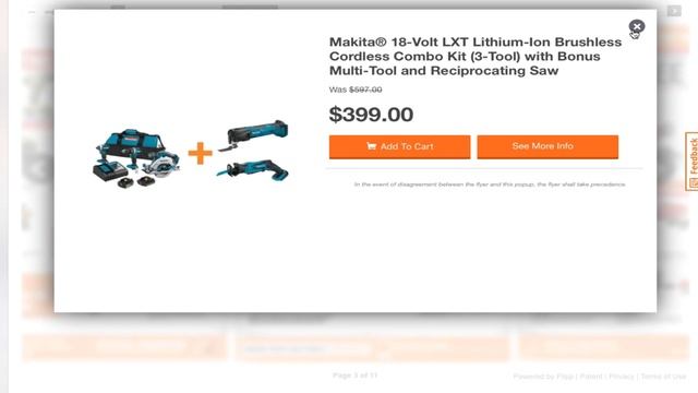 Milwaukee Dewalt Riobi Makita Rigid||Home Depot Dec 20-27 AD смотреть онлайн