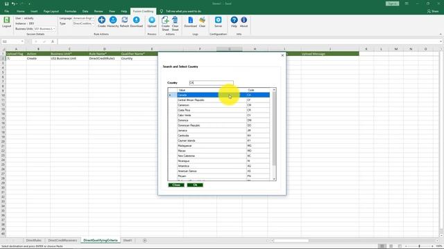 Create Direct Credit Rule of Oracle Fusion Incentive Compensation Rules using custom excel addin смотреть онлайн