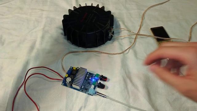 Усилитель сабвуфера 100 Вт DC12-24V TPA3116 - Тест, обзор (с алиэкспресс)