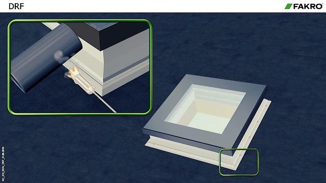 DRF | Окно для плоских крыш | Видеоинструкция по монтажу | FAKRO