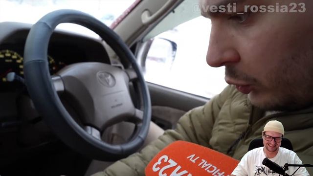 Владимир таксист. Россия23 - Реакция смотреть онлайн