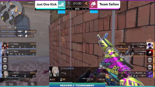 1/4 | SeLiO Vs J1K | 7 Season 2500 Рублей