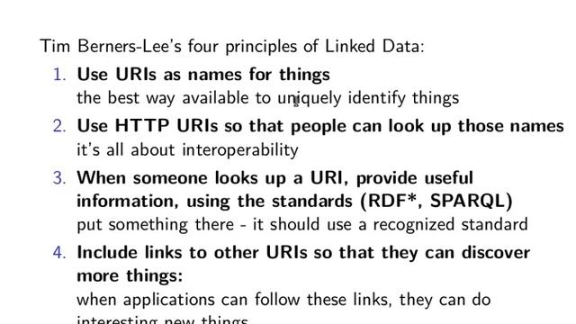 Semantic Web Tutorial 14/14: Linked Data смотреть онлайн