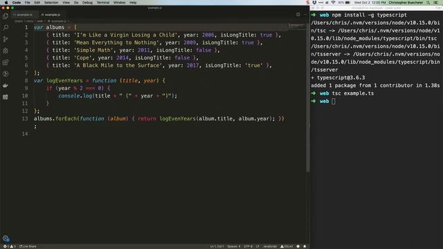 JS Quick Hits 90 - TypeScript Part 2 смотреть онлайн