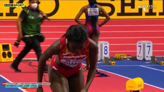 Фатима Диаме прыжки в длину | Fatima Diame - Long Jump 2022 смотреть онлайн