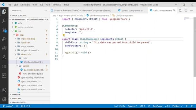 Angular Essentials - 5 Ways to Share Data between Components + Source Code смотреть онлайн