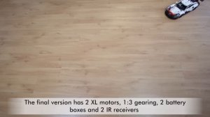 LEGO Technic 42096 Porsche 911 RSR motorization with Power Functions