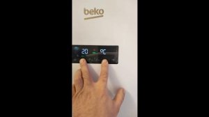 Как убрать ошибку на дисплее холодильника BEKO.
