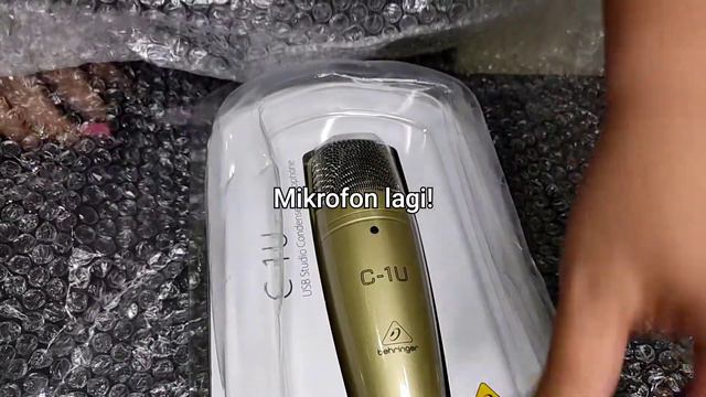 UNBOXING Behringer C1U Condenser USB Microphone смотреть онлайн
