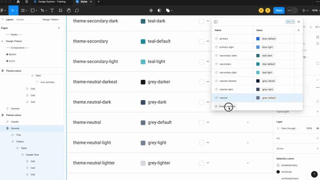 Creating An Advanced Figma Color Variable Library