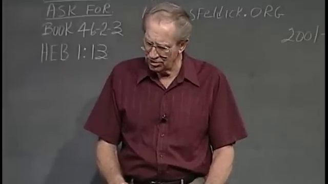 547 - Les Feldick Bible Study - Lesson 2 Part 3 Book 46 - Hebrews 1:10 - 2:4 смотреть онлайн