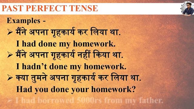 PAST PERFECT TENSE | PAST TENSE | TENSE PART 7 | ENGLISH GRAMMAR IN HINDI | смотреть онлайн