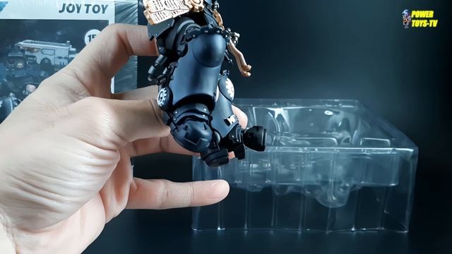 Unbox joytoy warhammer 40k Iron Father Feirros legion Iron Hands 1/18 actionfigures смотреть онлайн