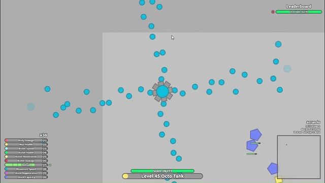 Arras.io - How to stack with octo tank | Octo tank stacking tutorial смотреть онлайн