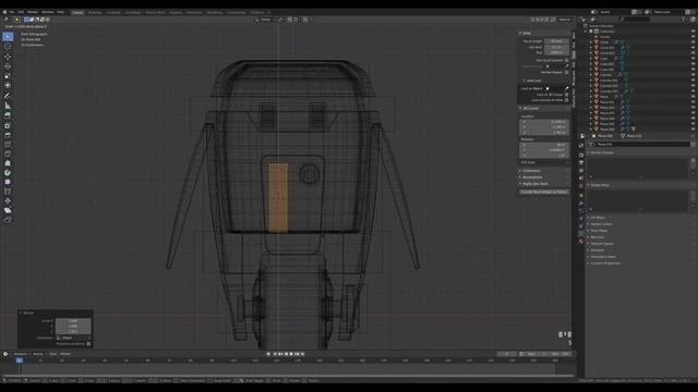 Tin Tim The Robot in Blender 2.8 - 3D Modeling Process смотреть онлайн