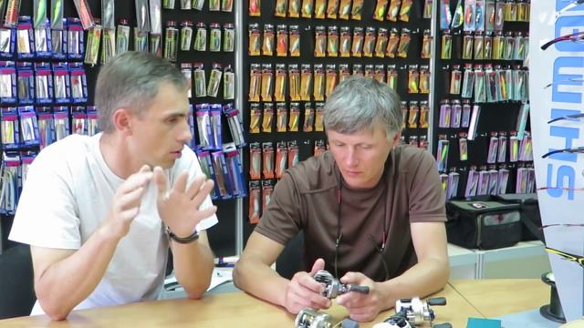 мультипликаторные катушки "SHIMANO" смотреть онлайн
