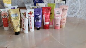 Моя коллекция кремов для рук