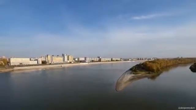 Река Иртыш Омск ТаймЛапс/The River Irtysh.Russia.Timelapse