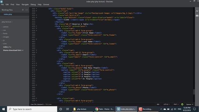 Separating front end of website and admin panel (mini CMS-2) Part (23/36) смотреть онлайн