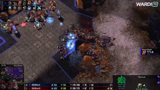 herO vs Dark (PvZ) - FINALS WardiTV November Invitational [StarCraft 2] смотреть онлайн