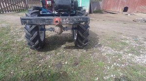 Купил новую резину на мотоблок Нева МБ 23 Б ,10 л.с.