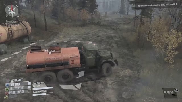 Spintires : MudRunner ' REPAIR & REFUEL' Challenge | Nvidia MX150 смотреть онлайн