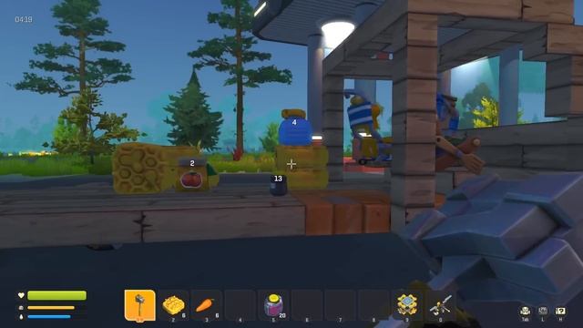 Скрап Механик Выживание. Часть 11 | Как приготовить огромный бутерброд (Scrap Mechanic Survival) смотреть онлайн