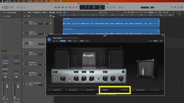 Logic Pro #17 - Electric Bass & Bass Amp Designer смотреть онлайн