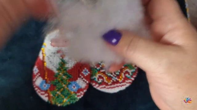 Вышивка бисером. Новогодние новинки. смотреть онлайн