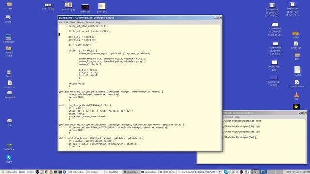 Linux Gtk Glade Programming Part 35a: Drawing Part 2 смотреть онлайн
