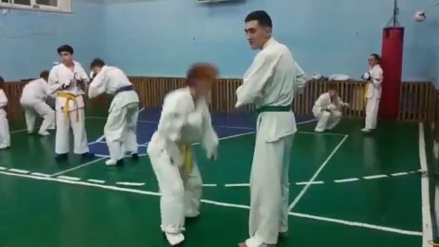 Тренировка. Верхний Мамон. Ашихара-каратэ смотреть онлайн