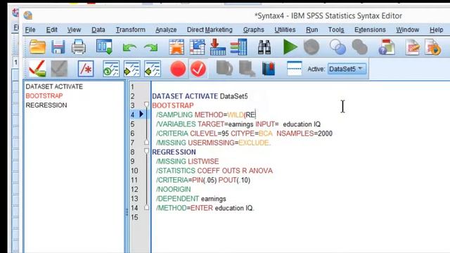 V14.25 - Wild Bootstrap Multiple Regression in SPSS смотреть онлайн