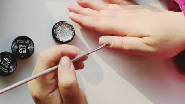 ГЕЛИ С БЛЕСТКАМИ #ROSALIND: ПОШАГОВО смотреть онлайн