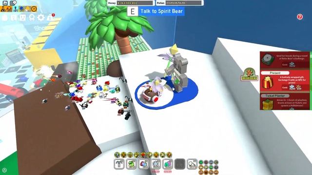 Как ФАРМИТЬ ПРЯНИКИ в СИМУЛЯТОРЕ ПЧЕЛОВОДА! | Bee Swarm Simulator! смотреть онлайн