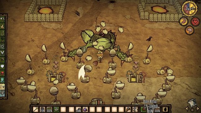 Winona's Catapults Makes For An EASY DRAGONFLY - Don't Starve Together смотреть онлайн