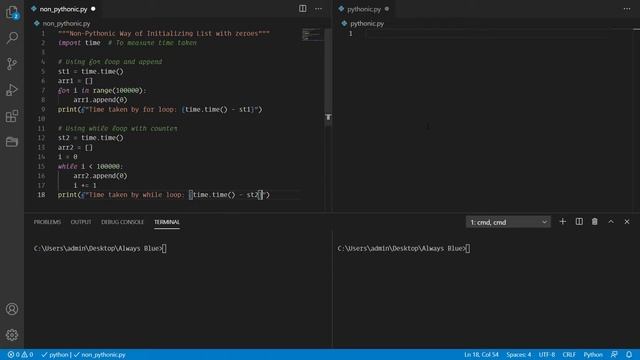 Python: How to Initialize a List with Zeroes in a Pythonic Way смотреть онлайн