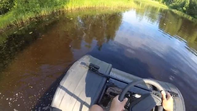 Вездеход Литл. Тест на воде. смотреть онлайн